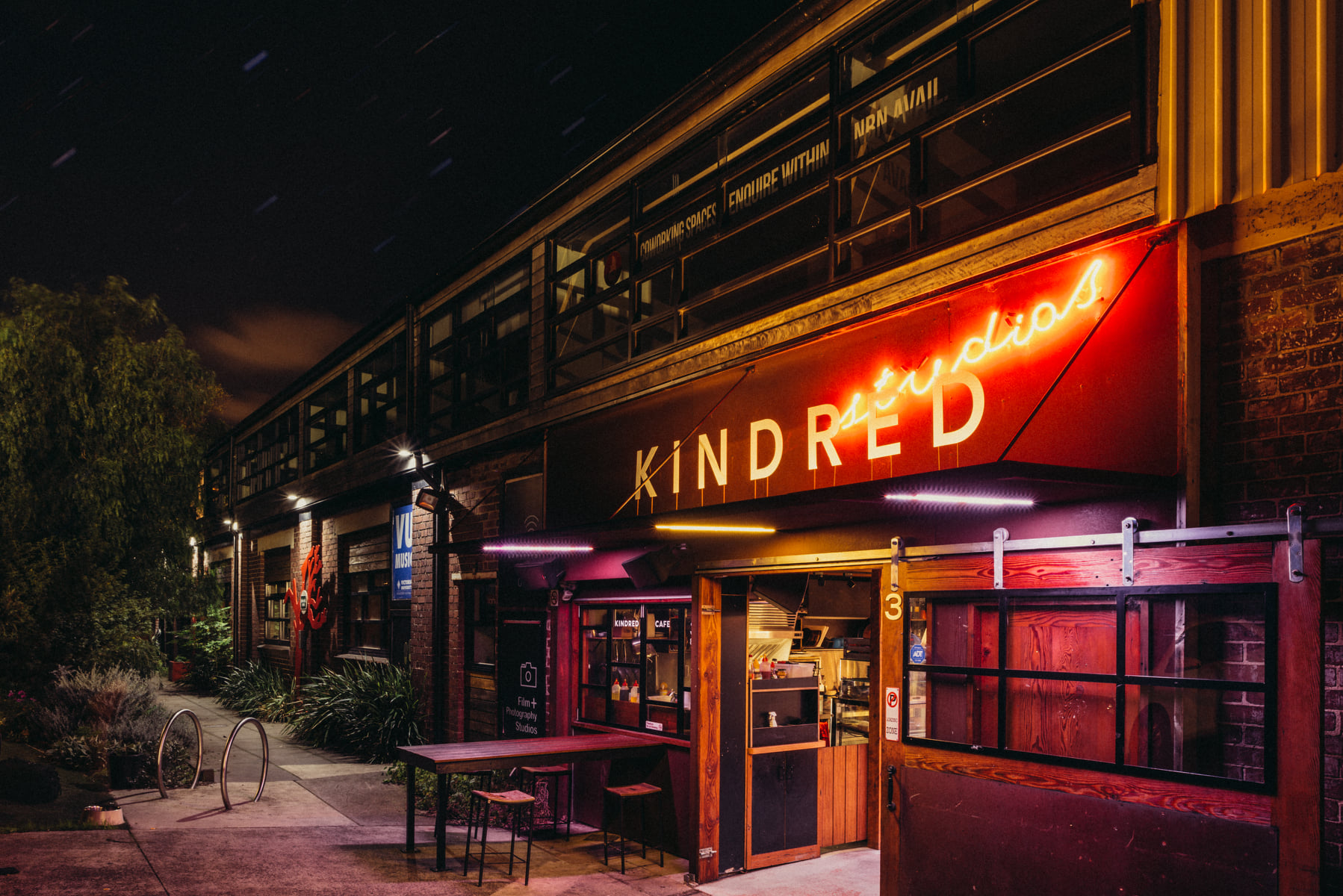 Kindred Studios, home to the Exude Office